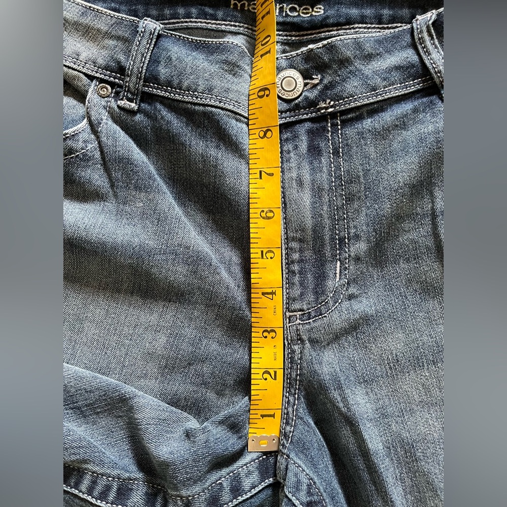 Maurice’s slim boot Denim Flex mid-rise blue jeans 16W regular length NWT - Picture 5 of 8